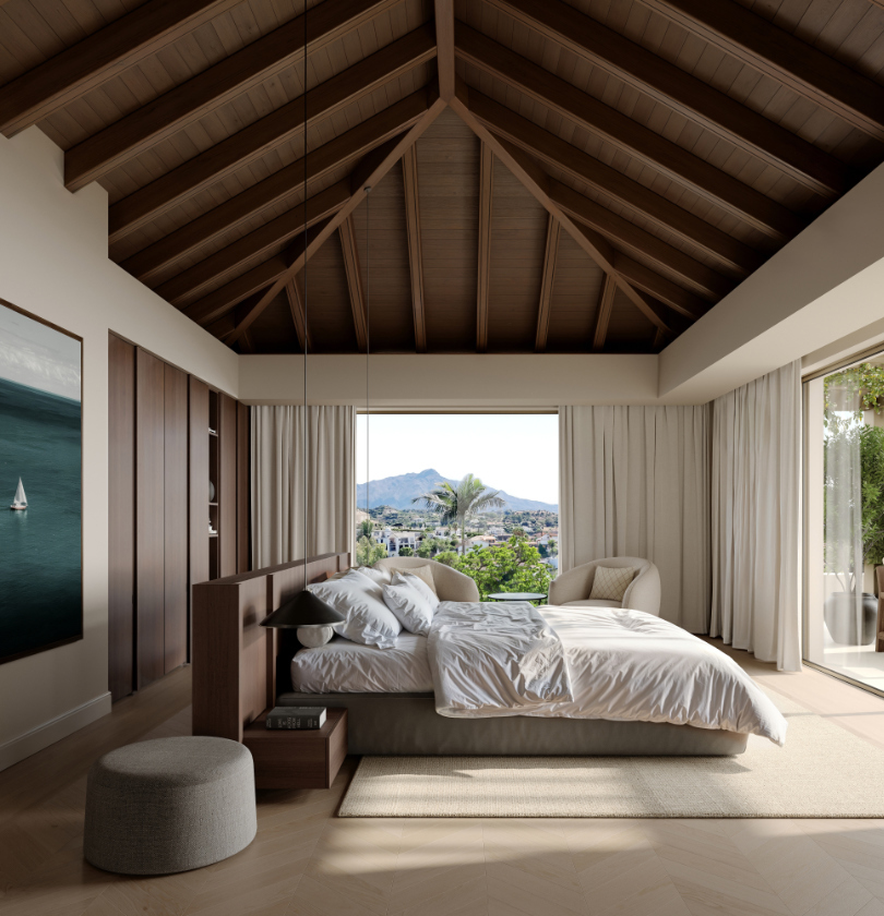 La Colline living room detail