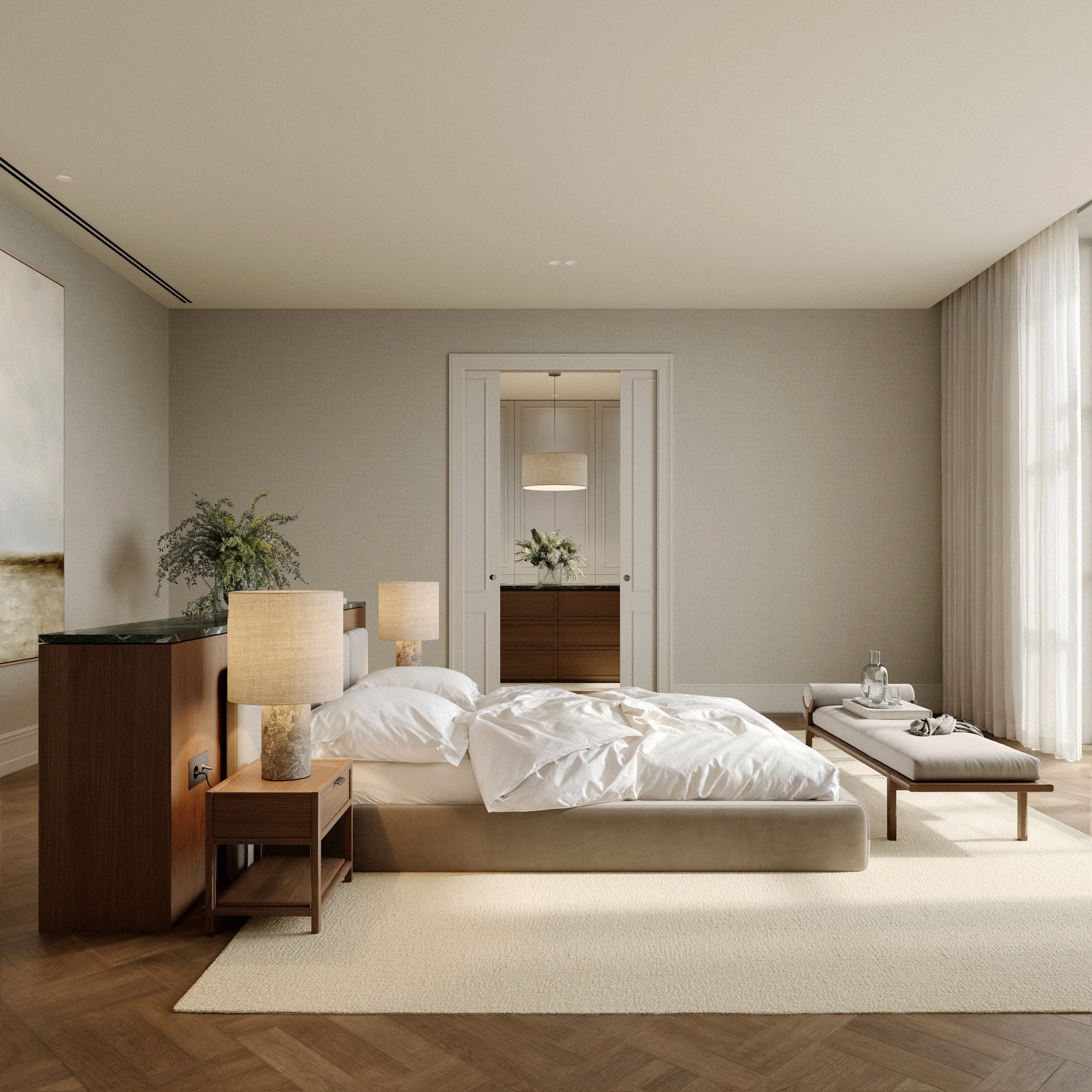 Villa Eleonore principal bedroom