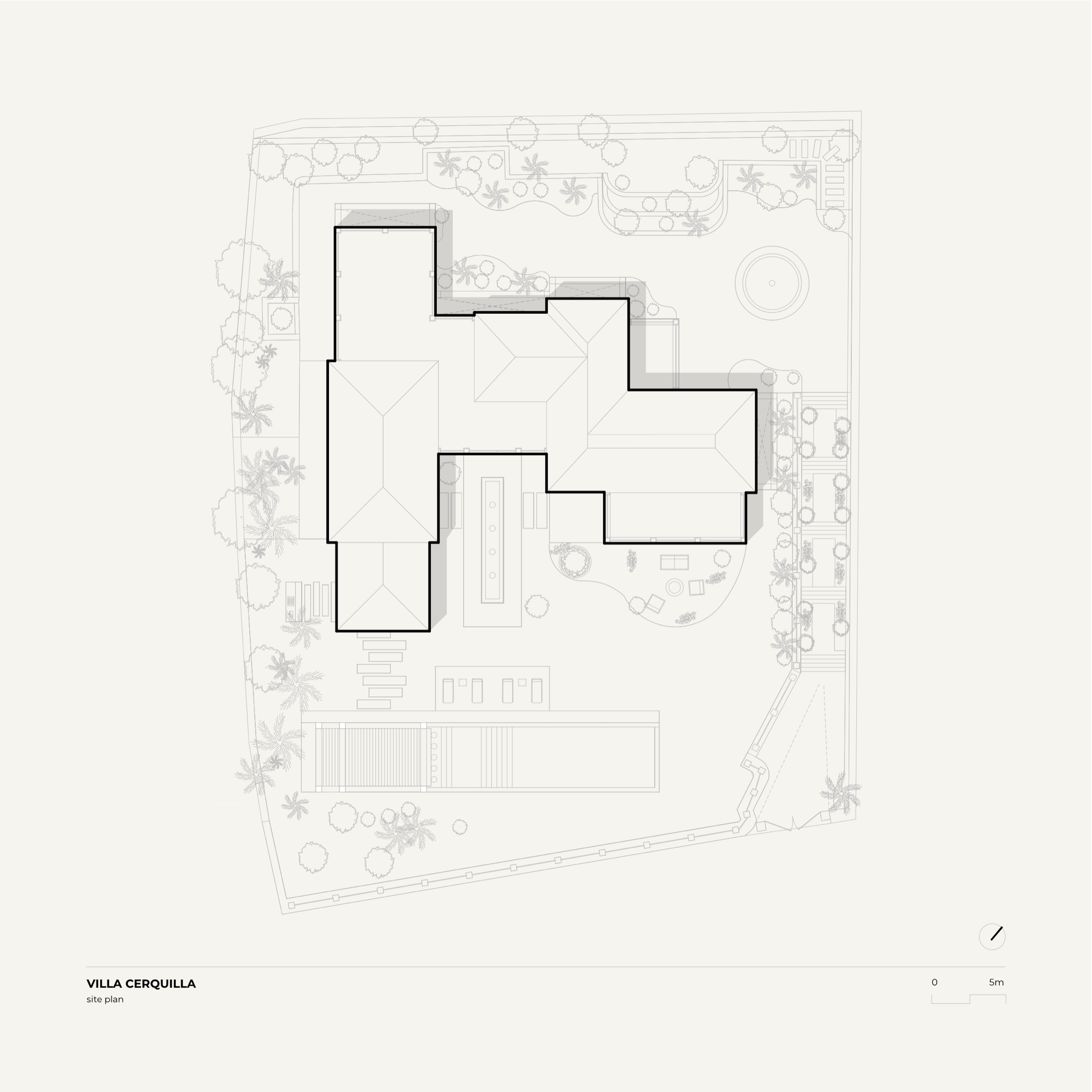 Villa Eleonore Site plan floorplan