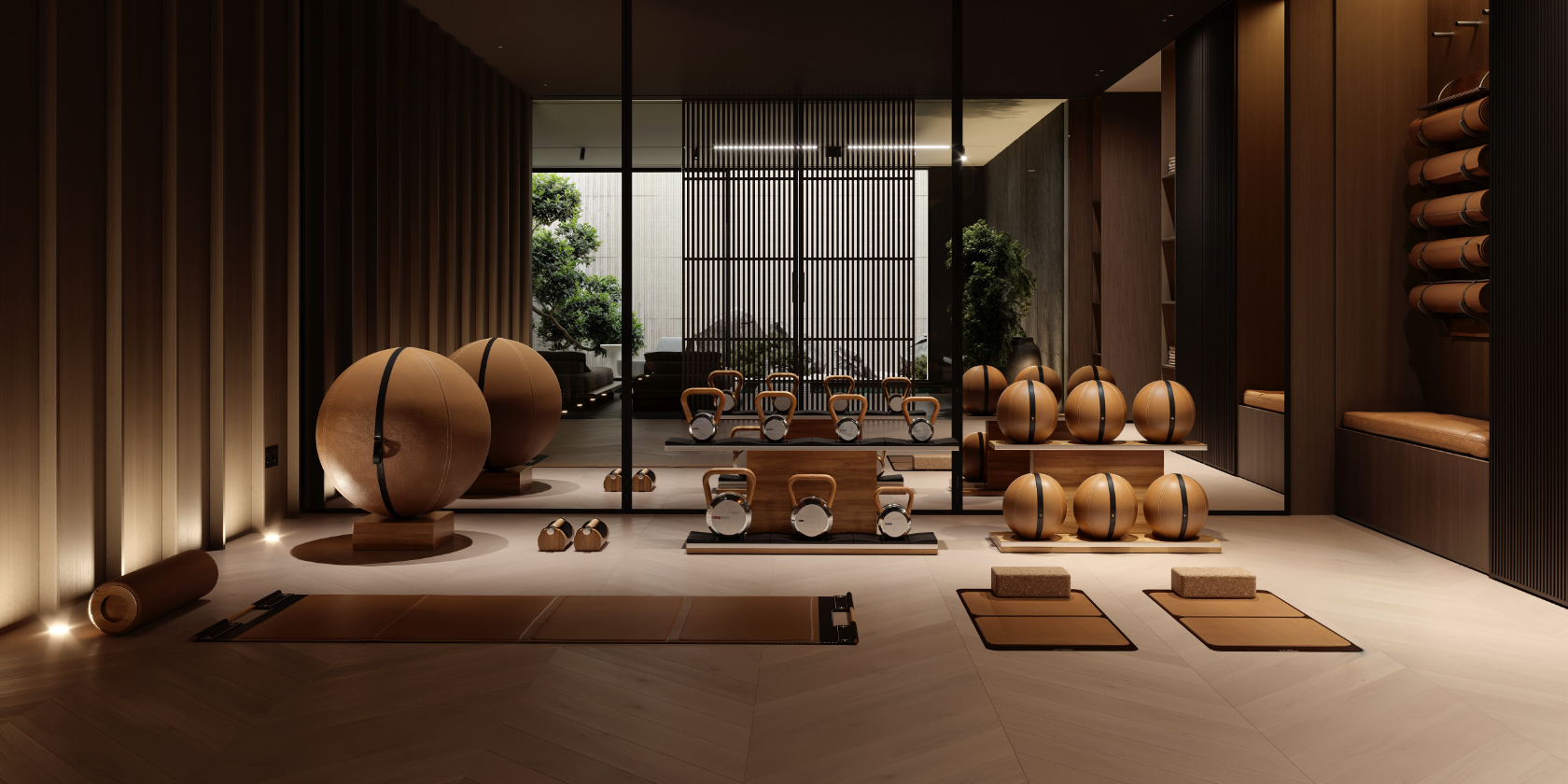 Villa Iona wellness room