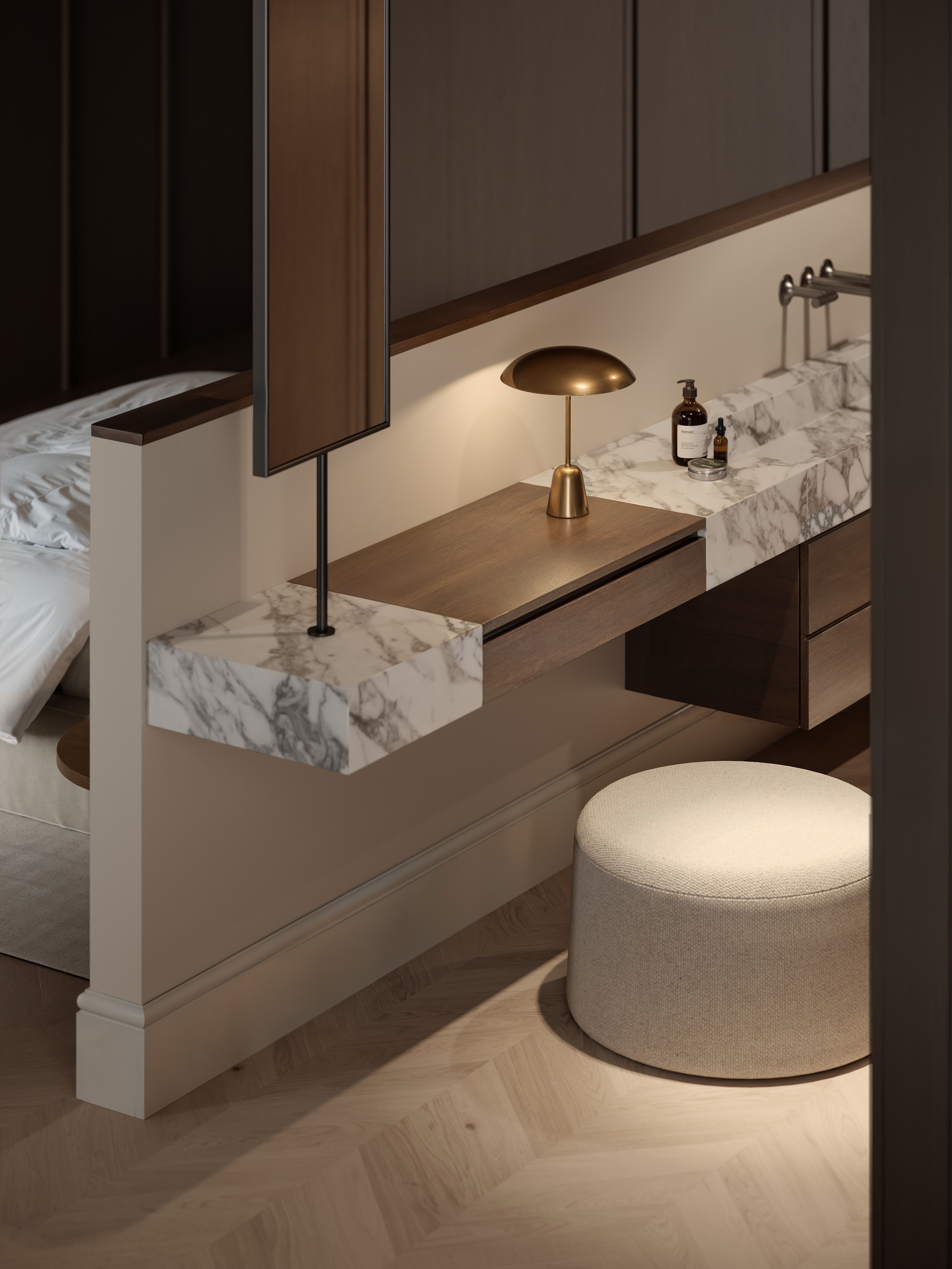 Villa Voir makeup vanity